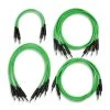 Essential 12-Pack Patch Cable Pack -Roland Shop BoredBrainMusic Patch Cables Slime Green 01 1
