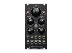 Black Stereo Delay 2 Effects Processor