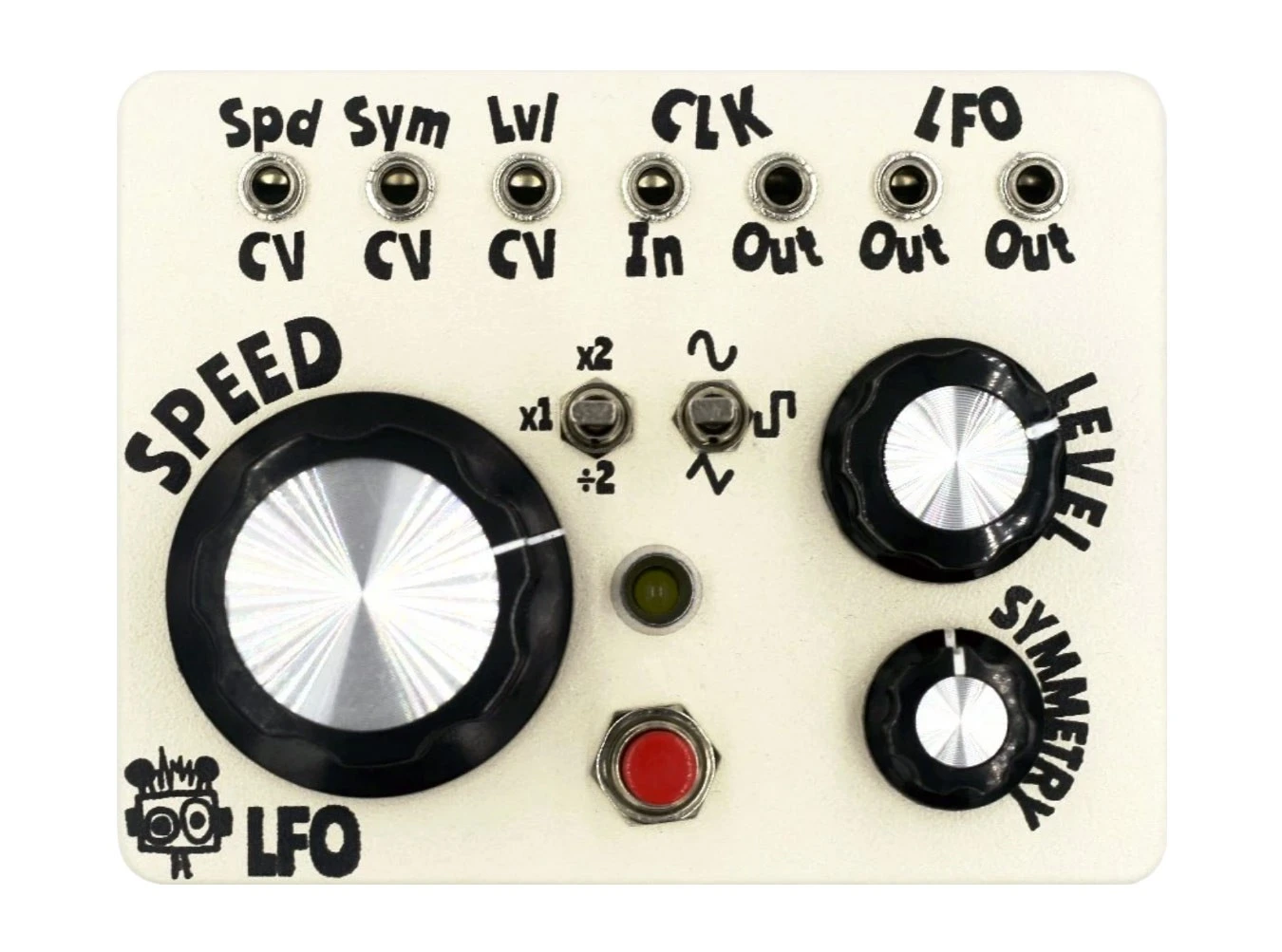 Clockable LFO Desktop Modular Synthesizer Pedal 3 Clockable LFO Desktop Modular Synthesizer Pedal