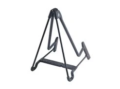 17581 Heli 2 Electric Guitar Stand (Black) -Roland Shop KM KM17581BK Heli 2 Electric Black 04
