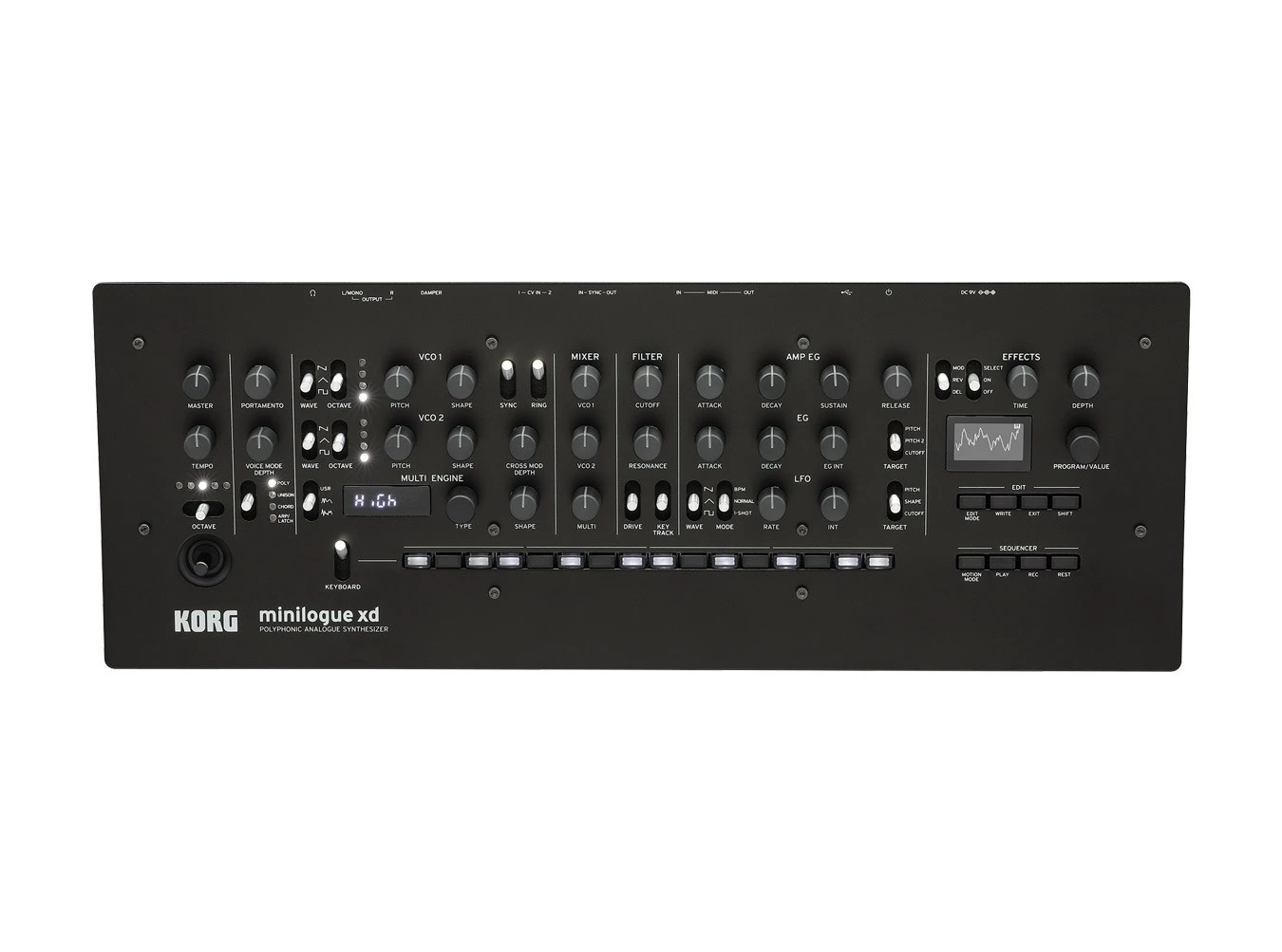 Minilogue XD Analog / Digital Hybrid Desktop Synthesizer 3 Minilogue XD Analog / Digital Hybrid Desktop Synthesizer