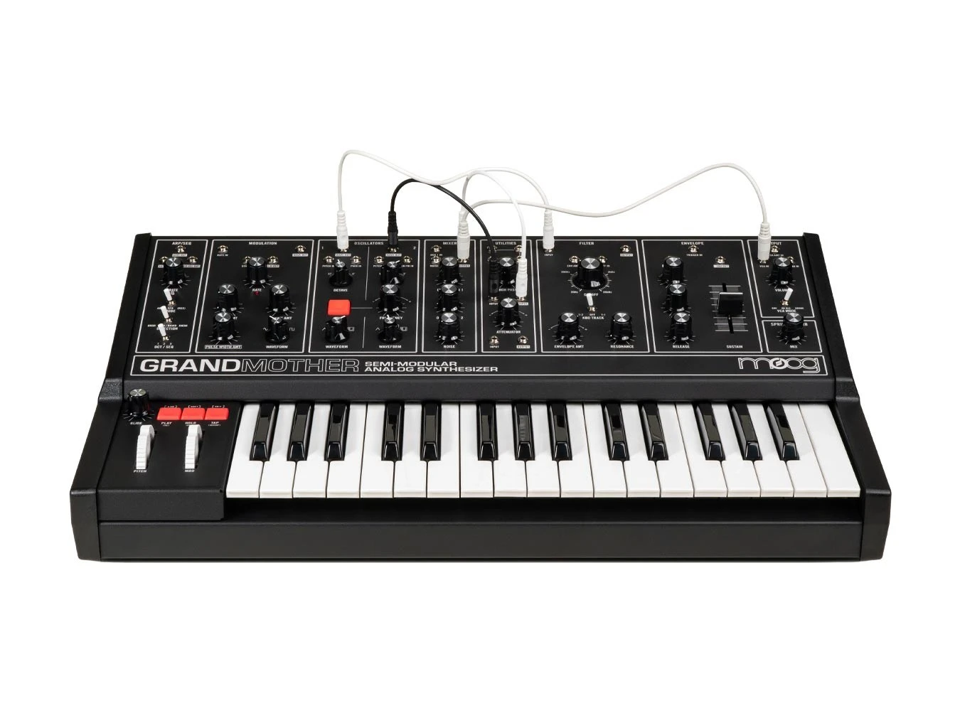 MOOG Grandmother Dark Semi-Modular Analog Keyboard Synthesizer 5 MOOG Grandmother Dark Semi-Modular Analog Keyboard Synthesizer - Image 3