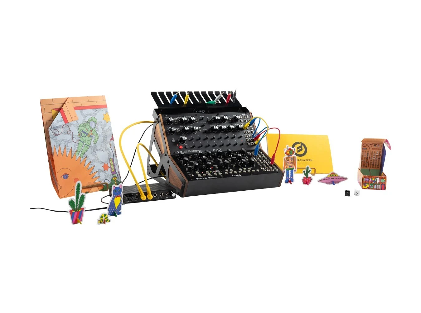 MOOG Sound Studio - Mother-32 & DFAM Semi-Modular Synthesizer Bundle 4 MOOG Sound Studio - Mother-32 & DFAM Semi-Modular Synthesizer Bundle - Image 2