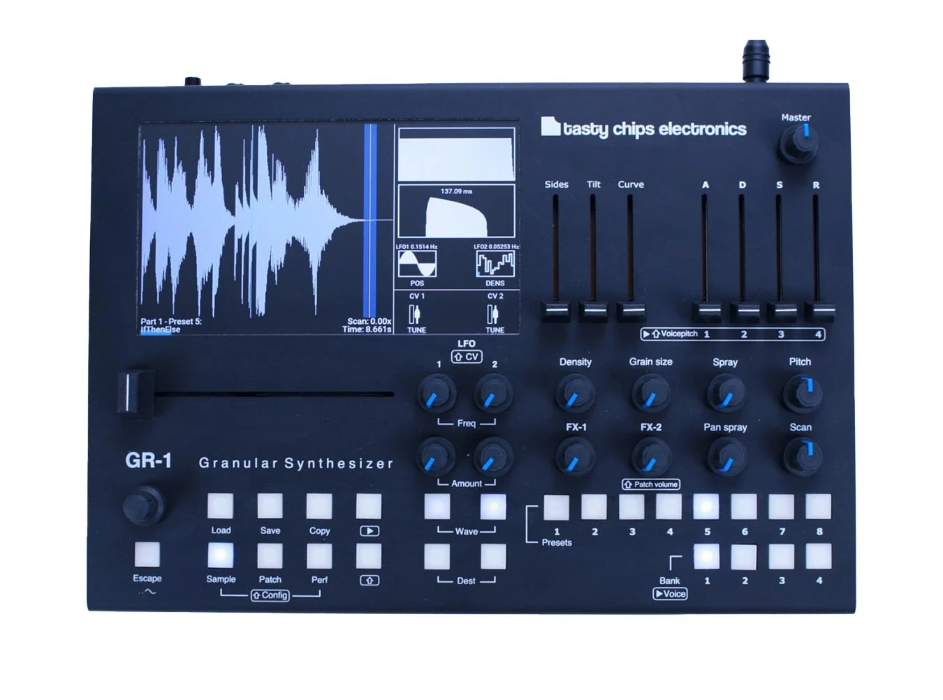 GR-1 Granular Synthesizer Desktop Module 3 GR-1 Granular Synthesizer Desktop Module