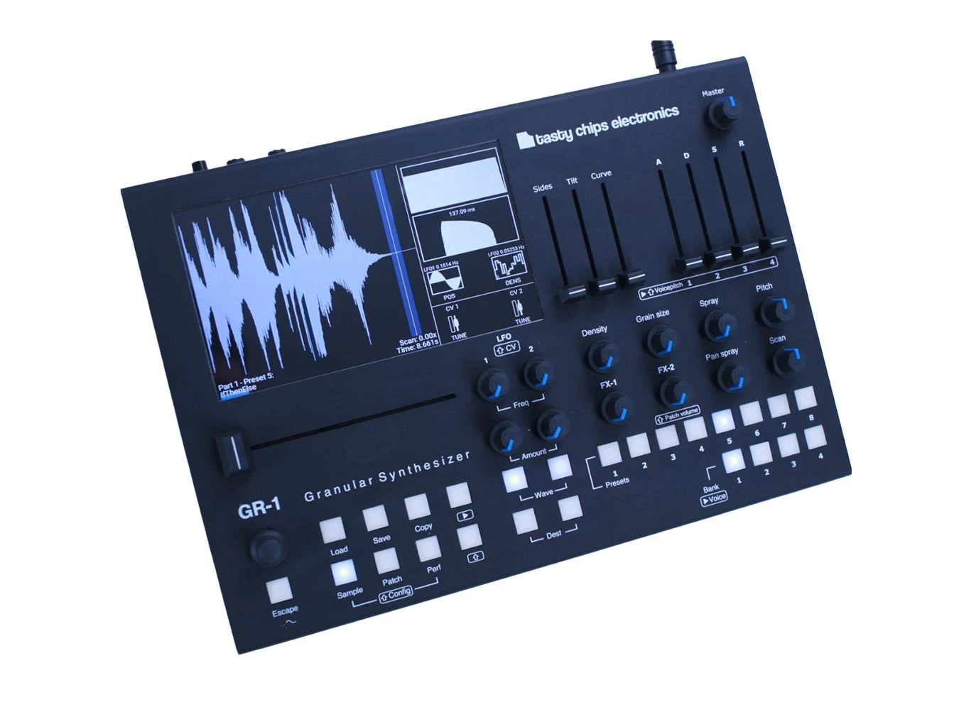 GR-1 Granular Synthesizer Desktop Module 5 GR-1 Granular Synthesizer Desktop Module - Image 3