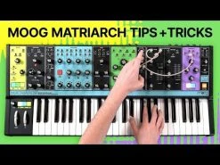 MOOG Matriarch Semi-Modular Analog Keyboard Synthesizer -Roland Shop hqdefault 135 7