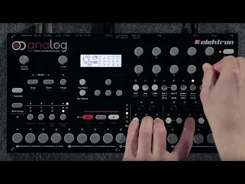Analog Four MKII Synthesizer + Groovebox (Black) 8 Analog Four MKII Synthesizer + Groovebox (Black) - Image 6