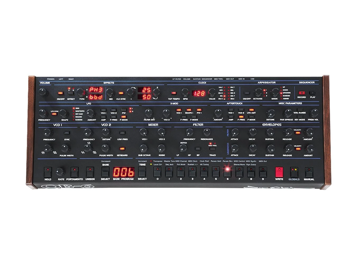 OB-6 Polyphonic Analog Synthesizer Desktop Module 3 OB-6 Polyphonic Analog Synthesizer Desktop Module